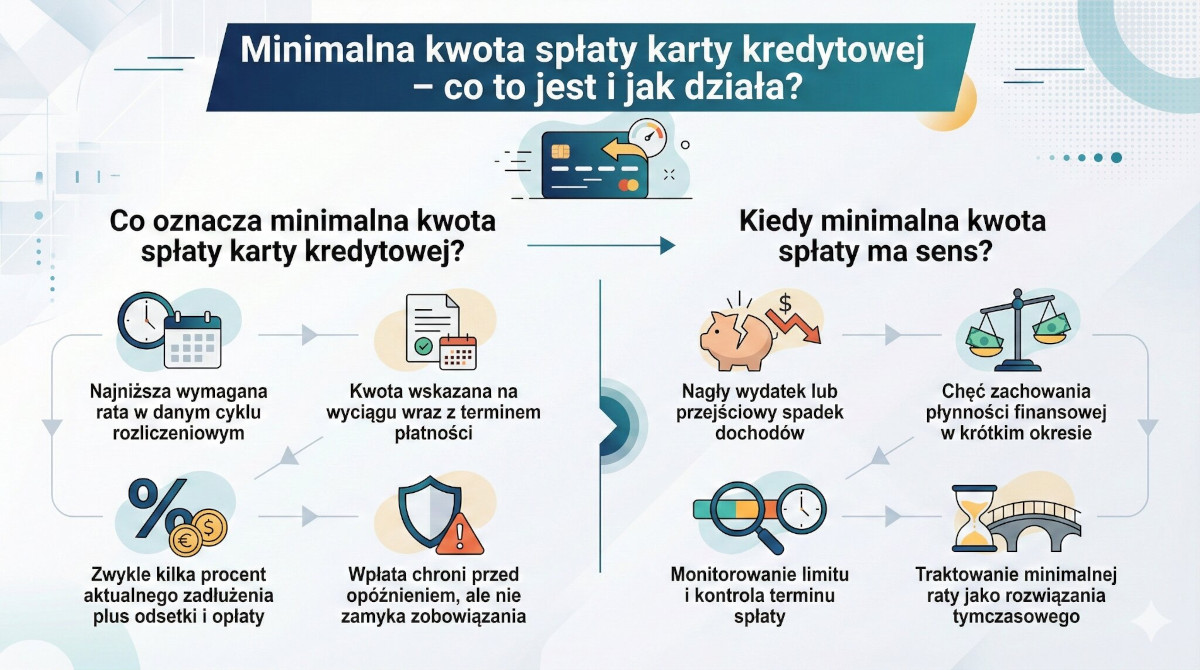 Minimalna kwota spłaty karty kredytowej - co to jest i jak działa?